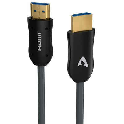 AVINITY Optisch, aktives HDMI™-Kabel, 100m ultradünn und vergoldet HDMI-Kabel, HDMI, (10000 cm)