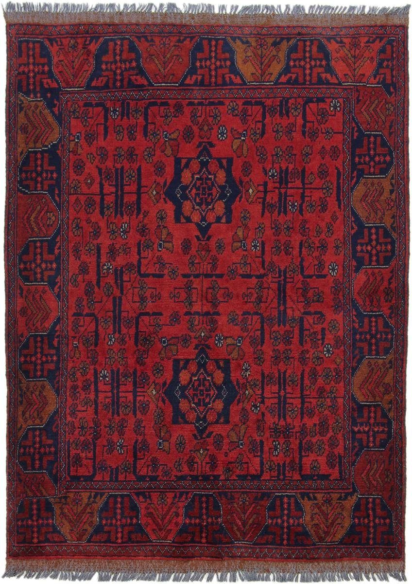 Orientteppich Khal Mohammadi 104x151 Handgeknüpfter Orientteppich, Nain Trading, rechteckig, Höhe: 6 mm