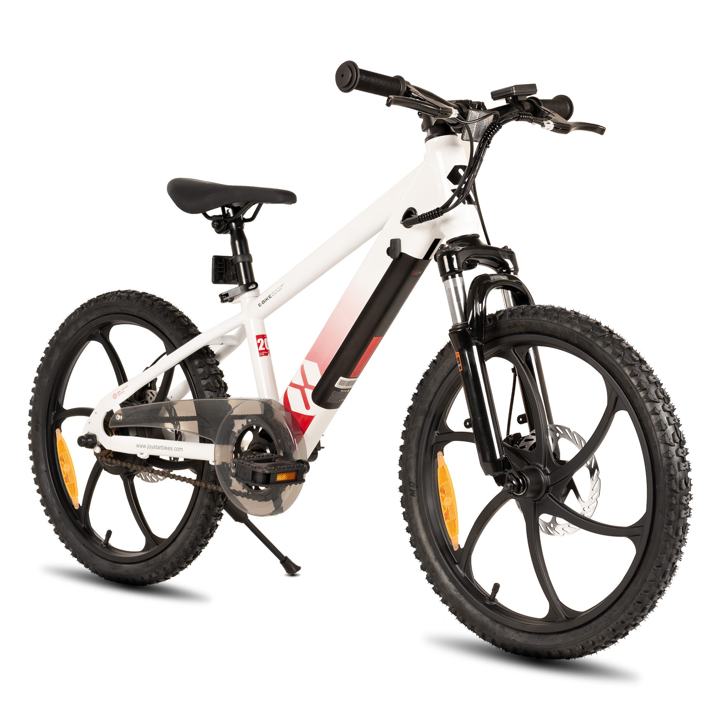 HILAND E-Bike E-Mountainbike 20 Zoll 24V 250W, Einheitsreifen & entnehmbarer Akku, Heckmotor, 124,8 Wh