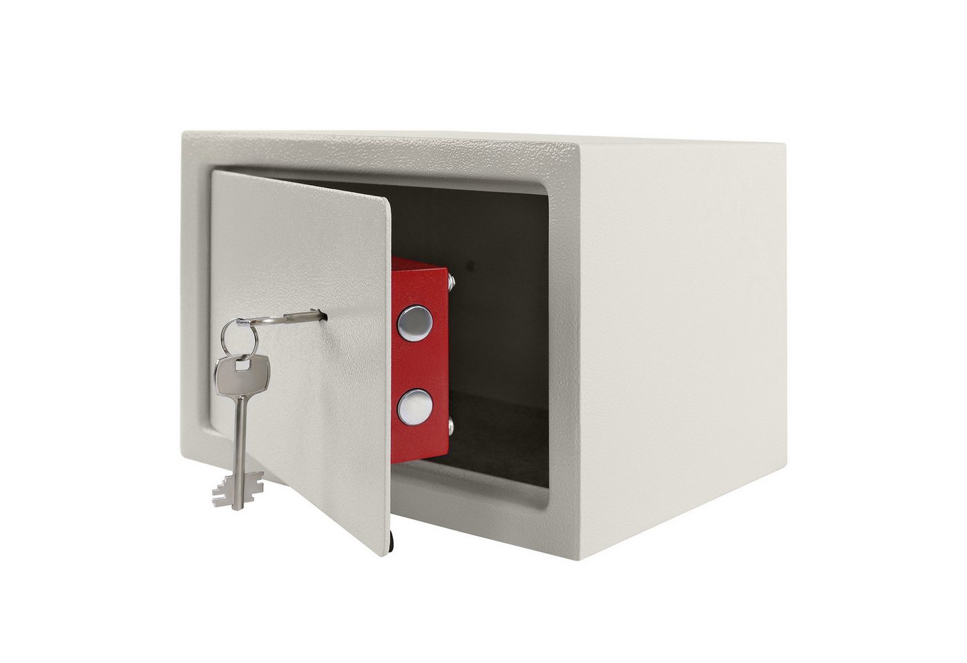 FIVMEN Tresor Safe Möbeltresor mit Doppelbartschloss Wandtresor Büroschränke (31 x 20 x 20cm / 35 x 31 x 50cm), Aufhängbar, mit 2 Schlüssel, Für Wohnwagen Schränke Büroschränke