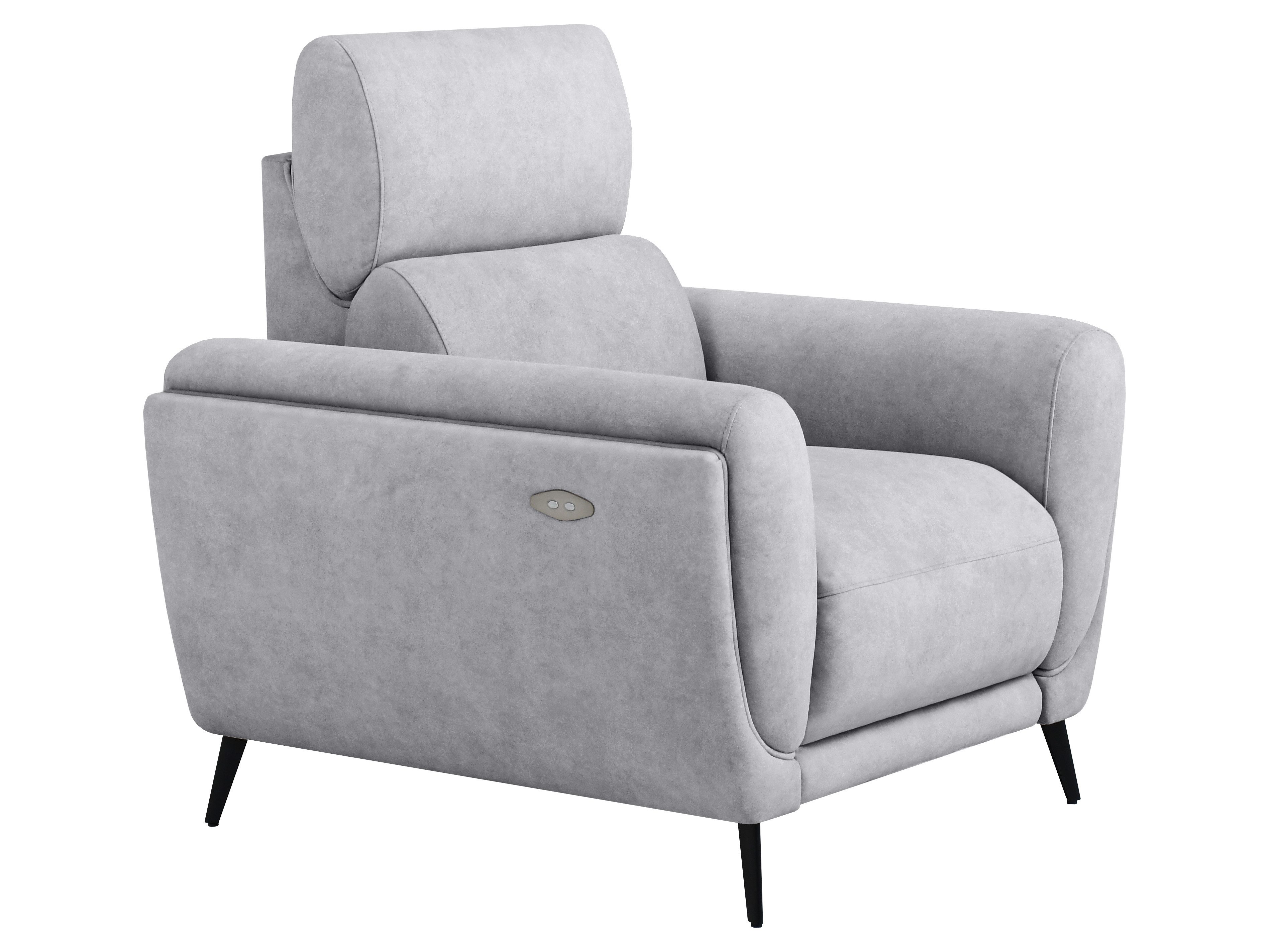 Beautysofa Relaxsessel COMFORT elektrisch verstellbar mit Liegefunktion (Federkern B-Wellenfederung, TV-Sessel mit Kopfstütze Fußstütze), Tiefe: 102-145 cm