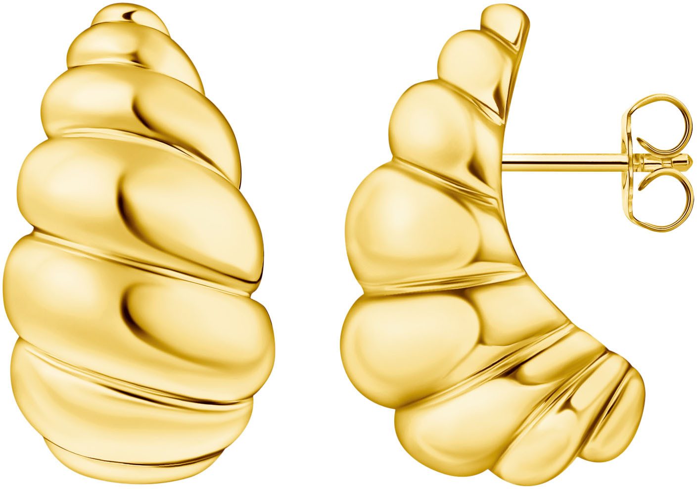 THOMAS SABO Paar Ohrstecker Organische Formen Ohrstecker geschlungen