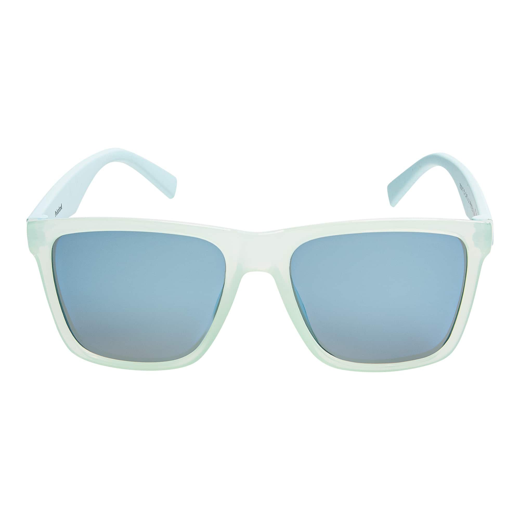 polarisierten Eyewear Sonnenbrille Grün mit Wayfarer Jungen (1-St) Linsen Kinder Mädchen Designer BEZLIT