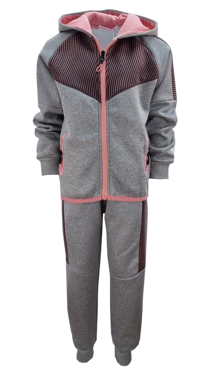 Sweatanzug Jogginganzug, Freizeitset, gefüttert, Jacke + Jogginghose, R20-MF876