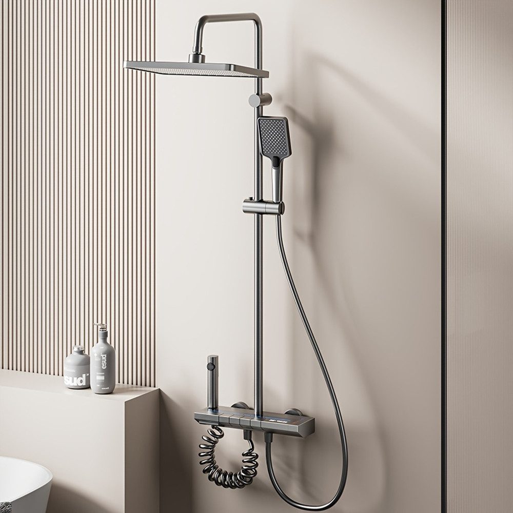 BVSOIVIA Duschsystem mit Regendusche und Waschbeckendusche, 1 Strahlart(en) günstig online kaufen