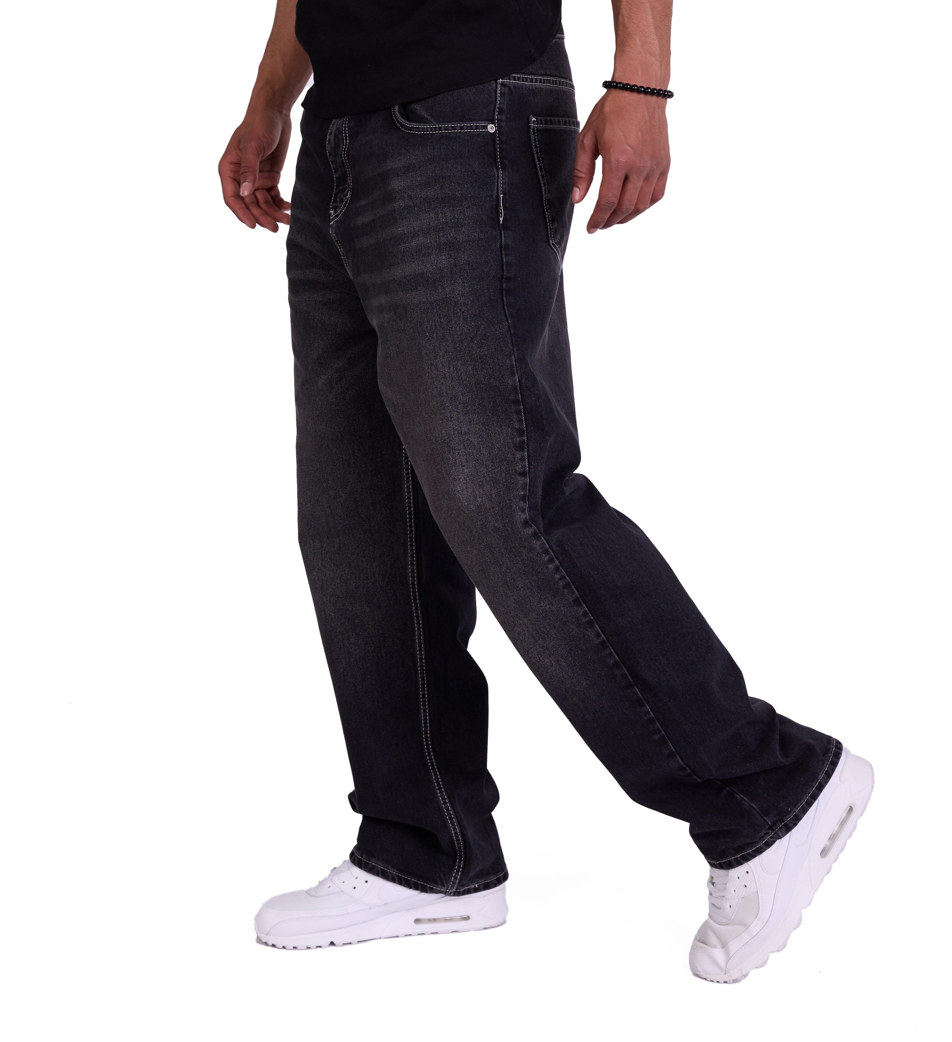 Denim Distriqt Loose-fit-Jeans Herren Baggy Jeans, Relaxed-Fit, HIP-HOP günstig online kaufen