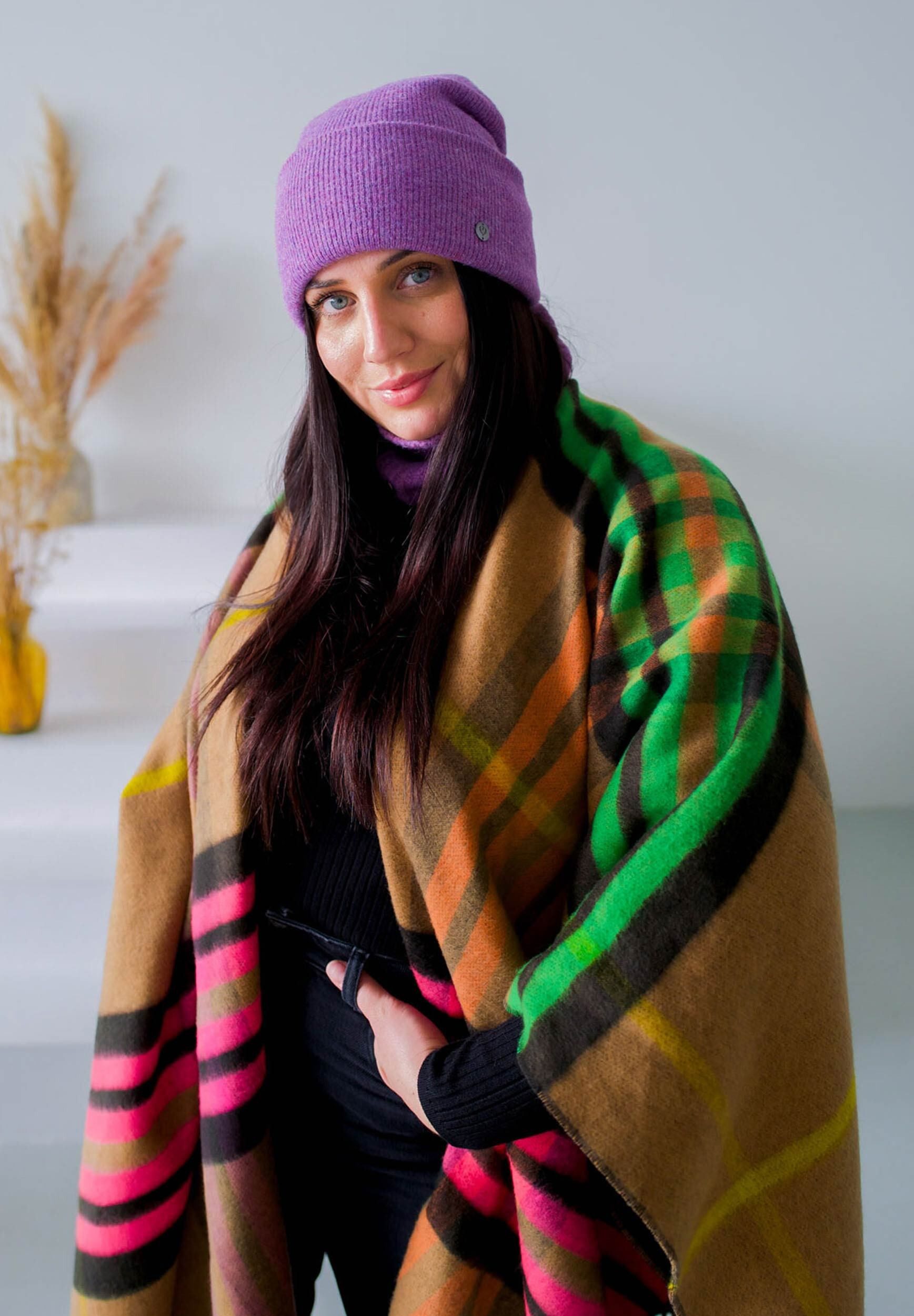 Fraas Poncho Cashminkruana Made in Germany