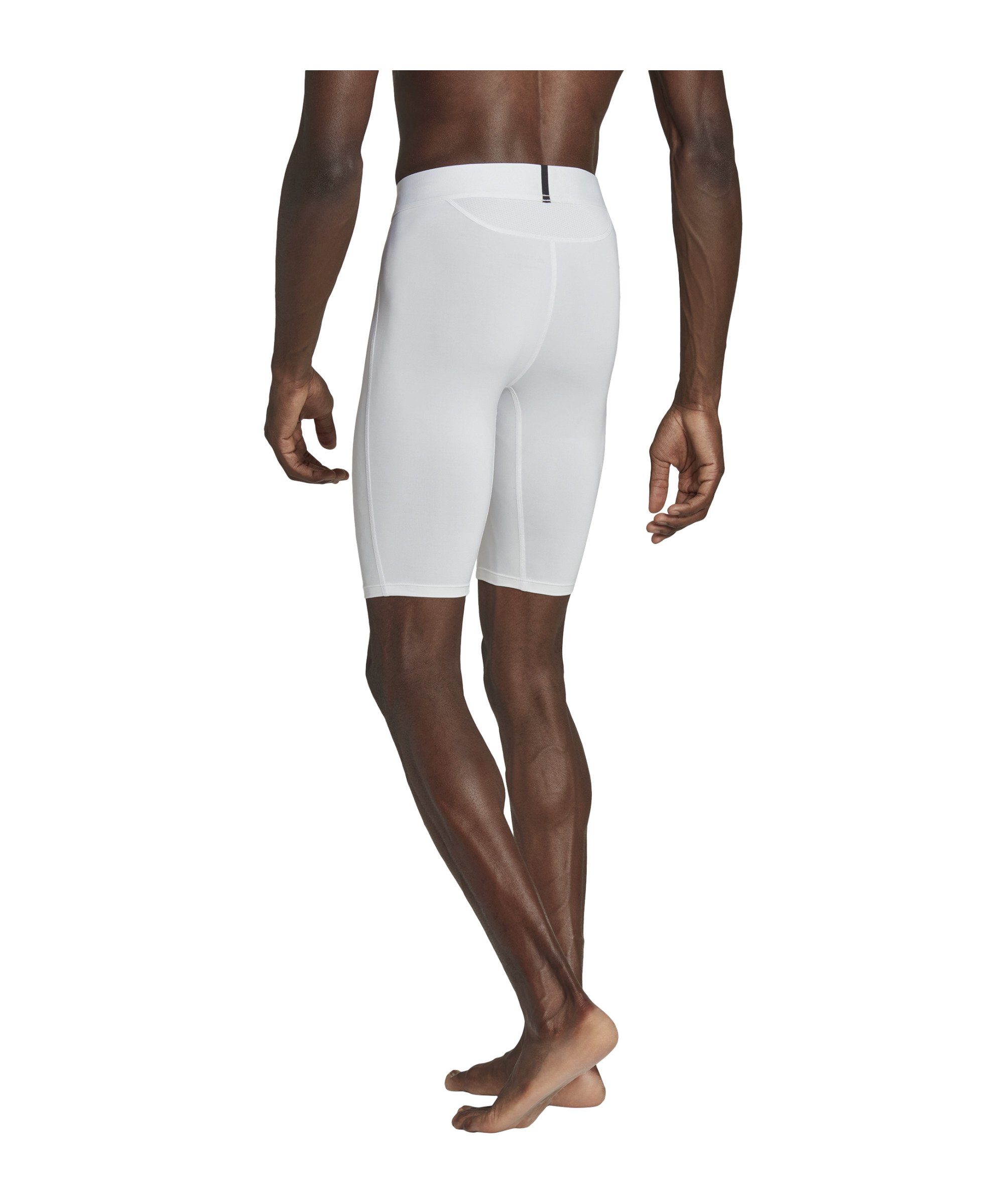 Kids adidas Techfit weiss Short Performance Tight Aeroready Funktionshose