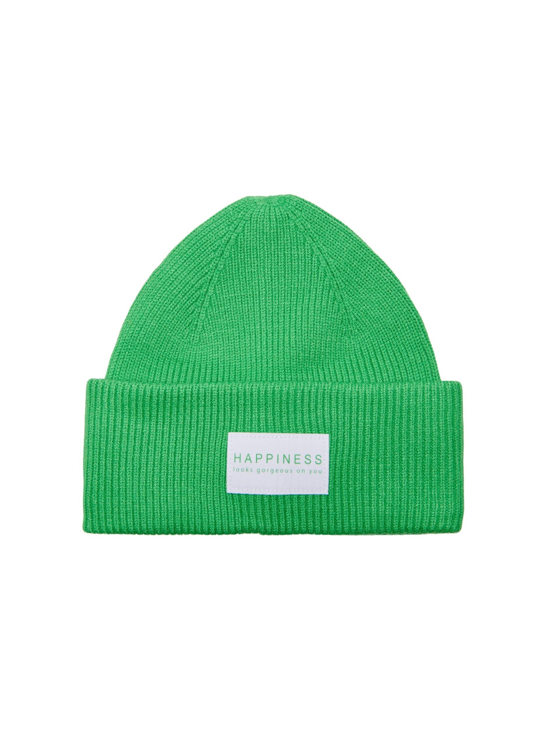 ONLY Beanie ONLALPHA LIFE PATCH BEANIE CC RIB Island Green