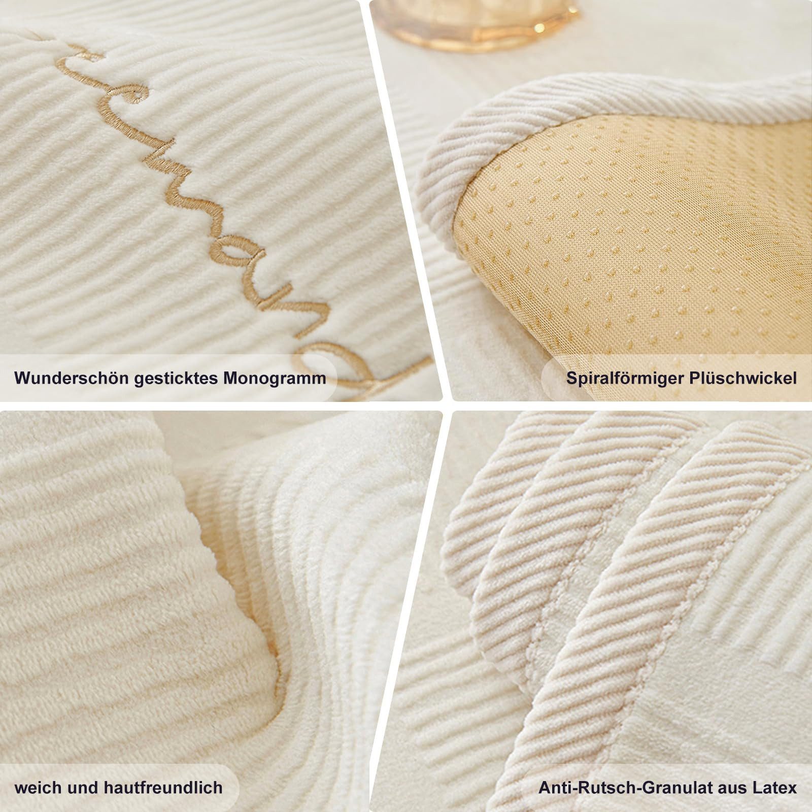 Agger Sofaschoner Couch Überzug, Sofa-Schutzhülle 1/2/3/4 Sitzer L Form Sofa Cover, Sofa Überzug Ecksofa, Universelle Rutschfeste Sofa Überwurf