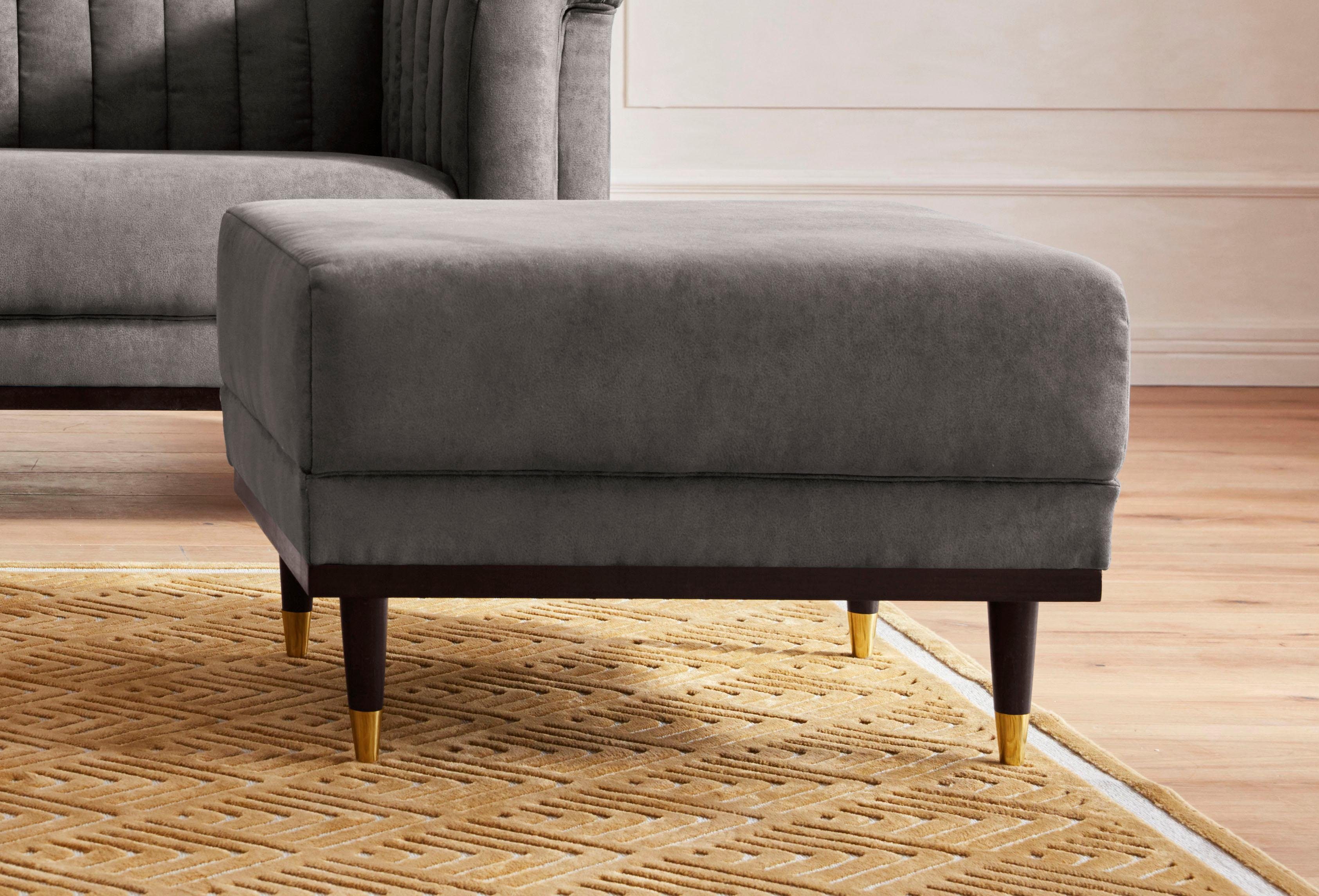 Home affaire Hocker Chamby, mit Holzrahmen günstig online kaufen