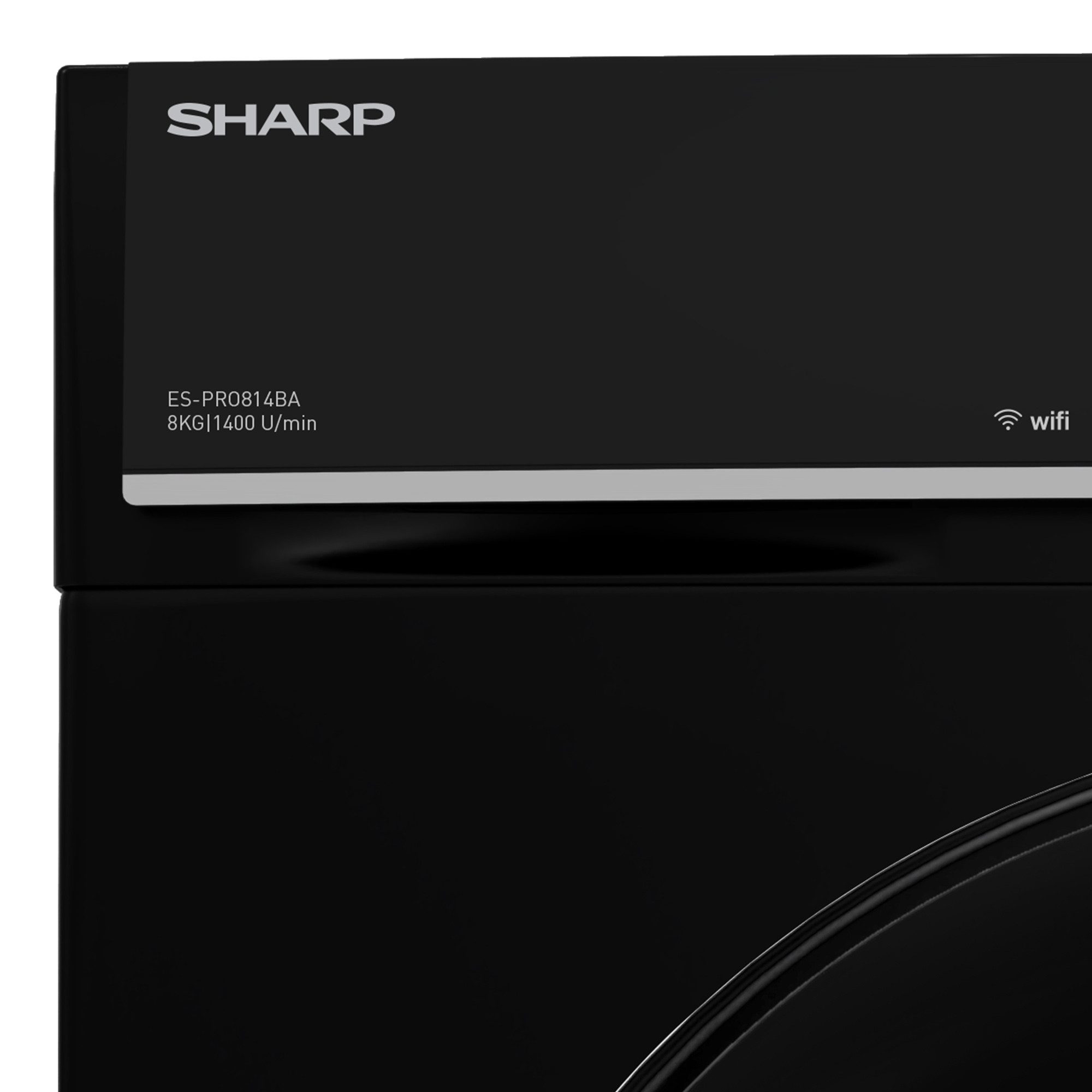 Sharp Waschmaschine ES-PRO814BA-DE, 8 kg, 1400 U/min, EcoLogic