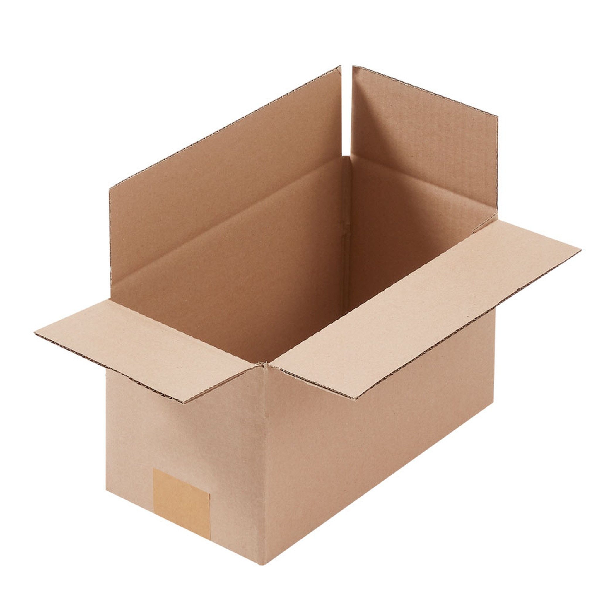 BB-Verpackungen Versandkarton Faltkarton 2-wellig, 285 mm x 185 mm x 170 mm, 100 Stück