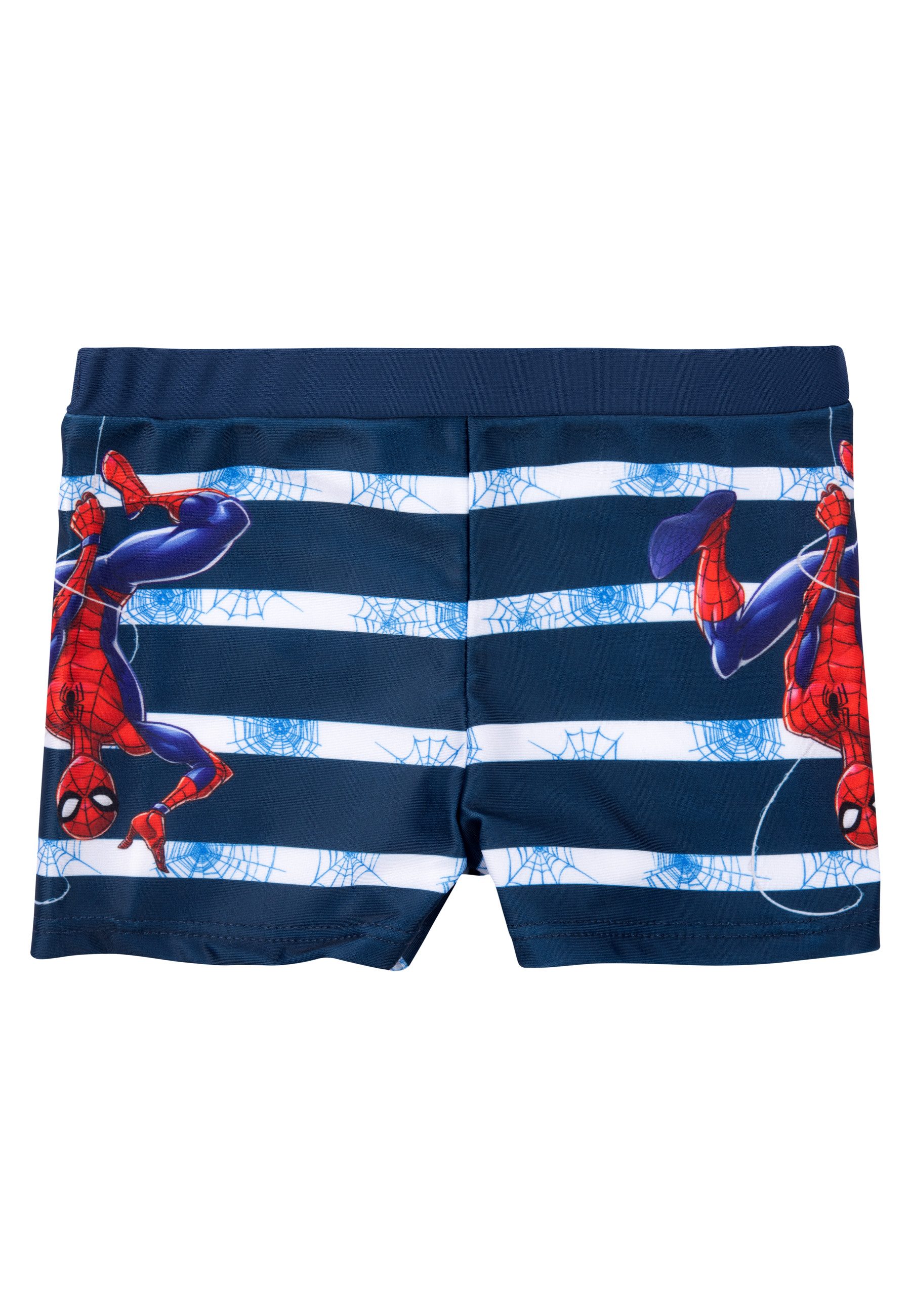 Marvel Spiderman Badeanzug Jungen - UV Schutz 30, Langärmlig Mit Badehose, Rot-blau