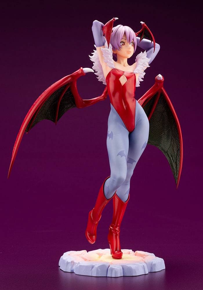 Kotobukiya Sammelfigur Darkstalkers Bishoujo 1/7 Lilith 22 cm PVC Statue Standard Edition