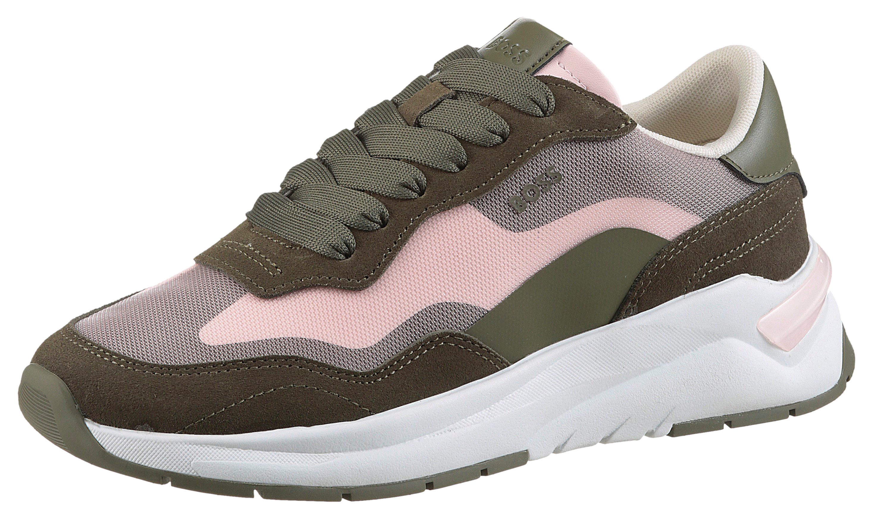 BOSS Skylar_Runn Keilsneaker Freizeitschuh, Halbschuh, Schnürschuh mit Keil günstig online kaufen