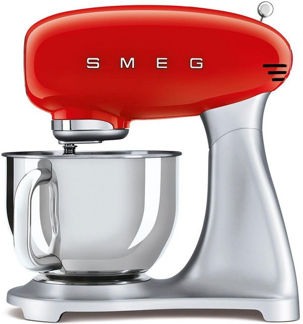 Smeg Küchenmaschine SMF02RDEU Rot, 800 W