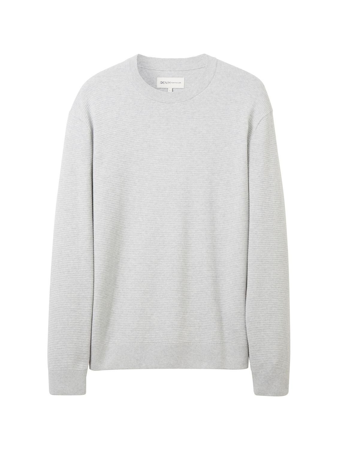 TOM TAILOR Denim Strickpullover STRUCTURED BASIC günstig online kaufen