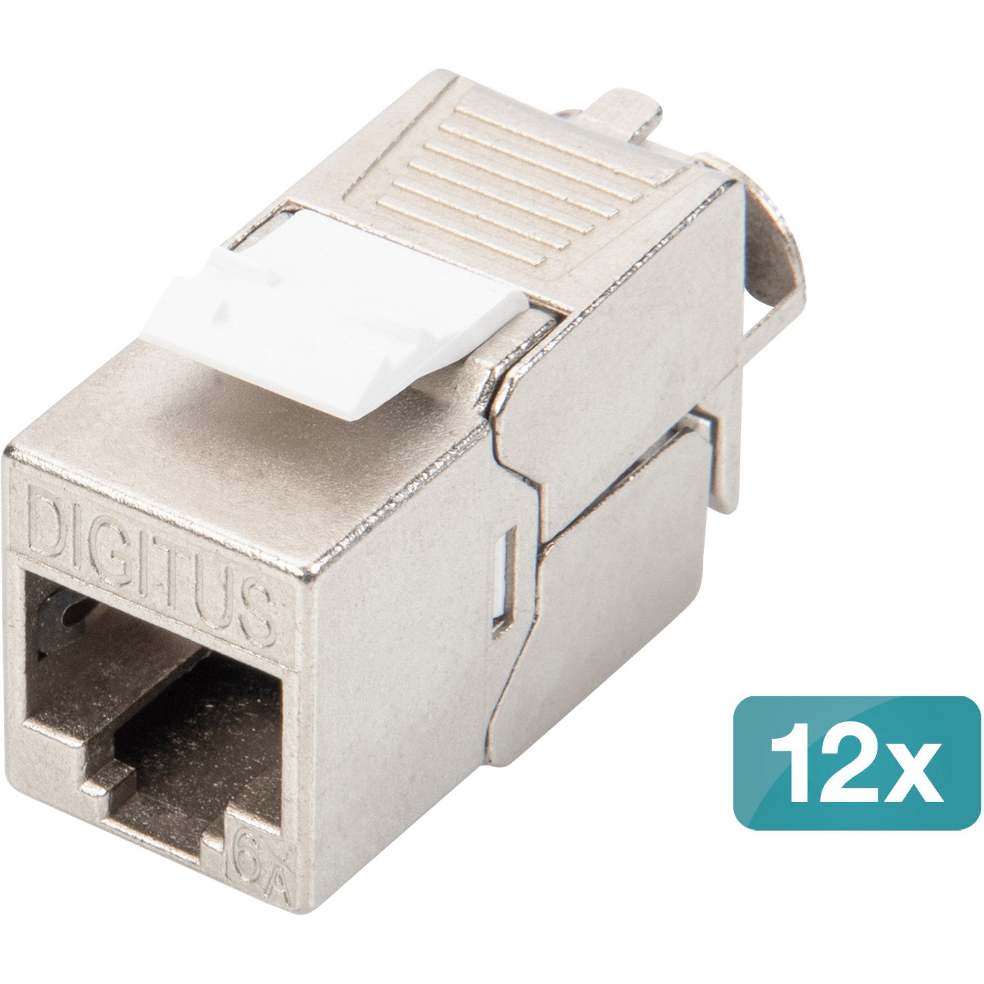 Digitus Netzwerkstecker Digitus CAT 6A Keystone Modul geschirmt