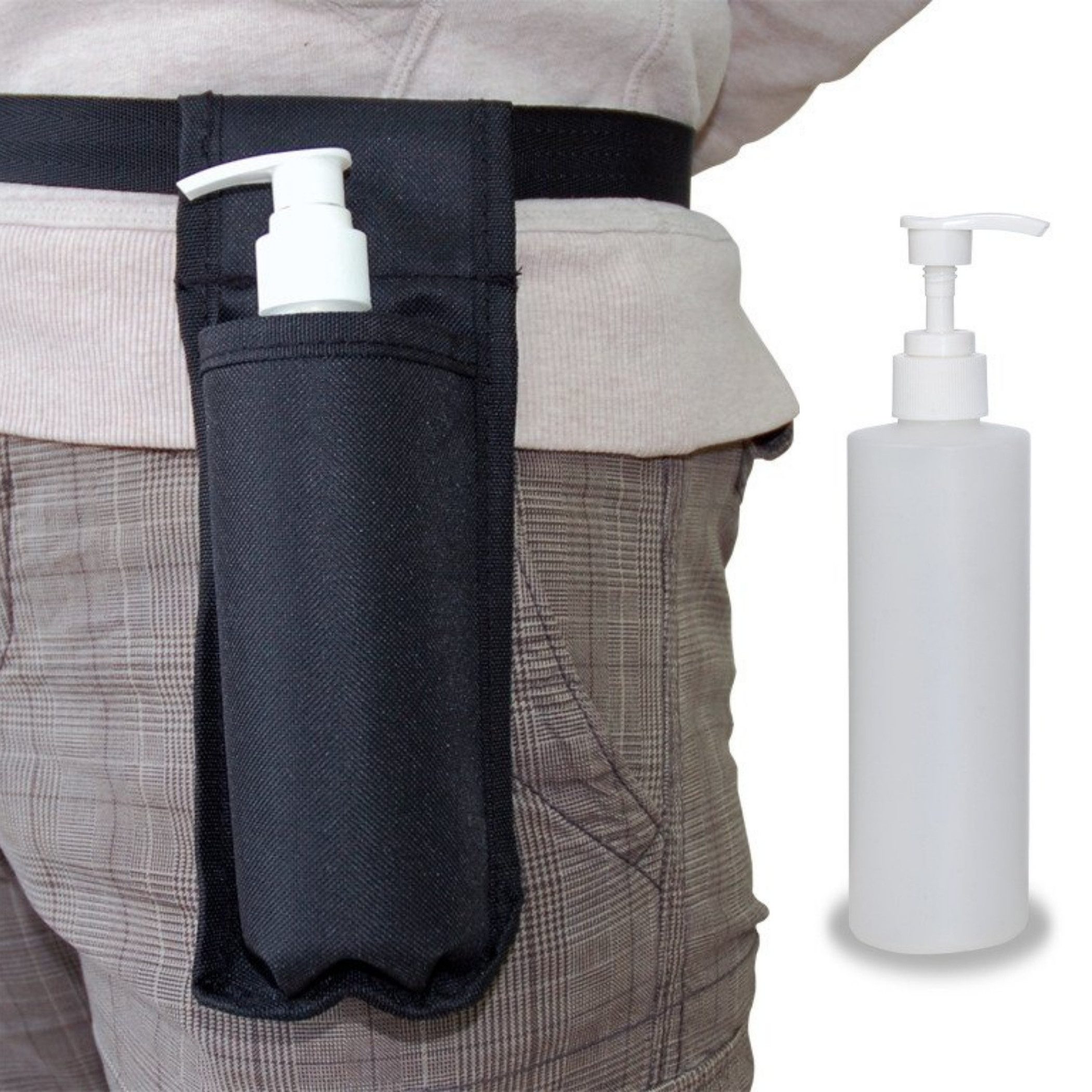 Habys Massageliege Öl-Flaschenhalter inkl. Dosier-Pumpflasche ca. 250ml