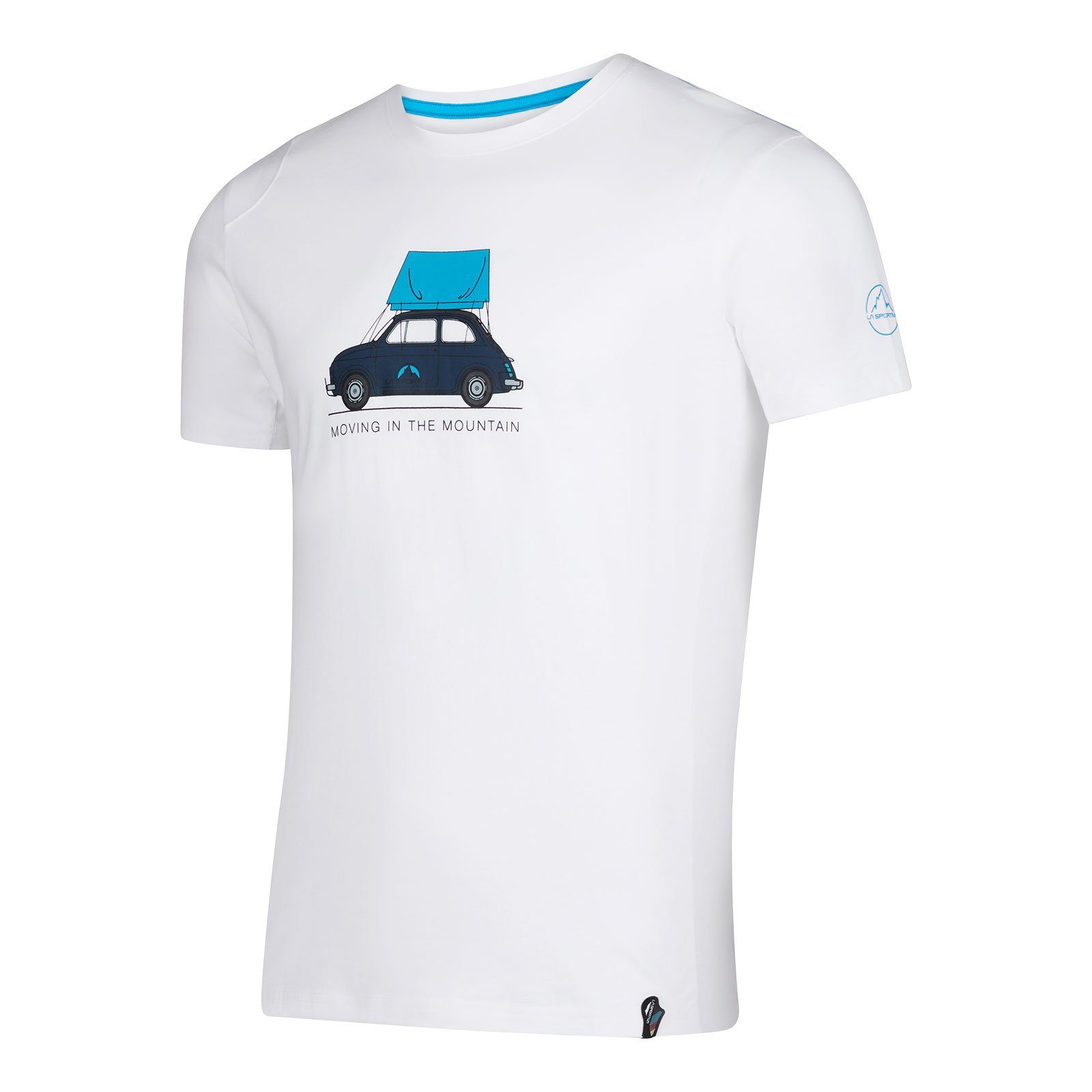 La Sportiva T-Shirt Cinquecento M aus 100% organischer Baumwolle 000637 white / maui