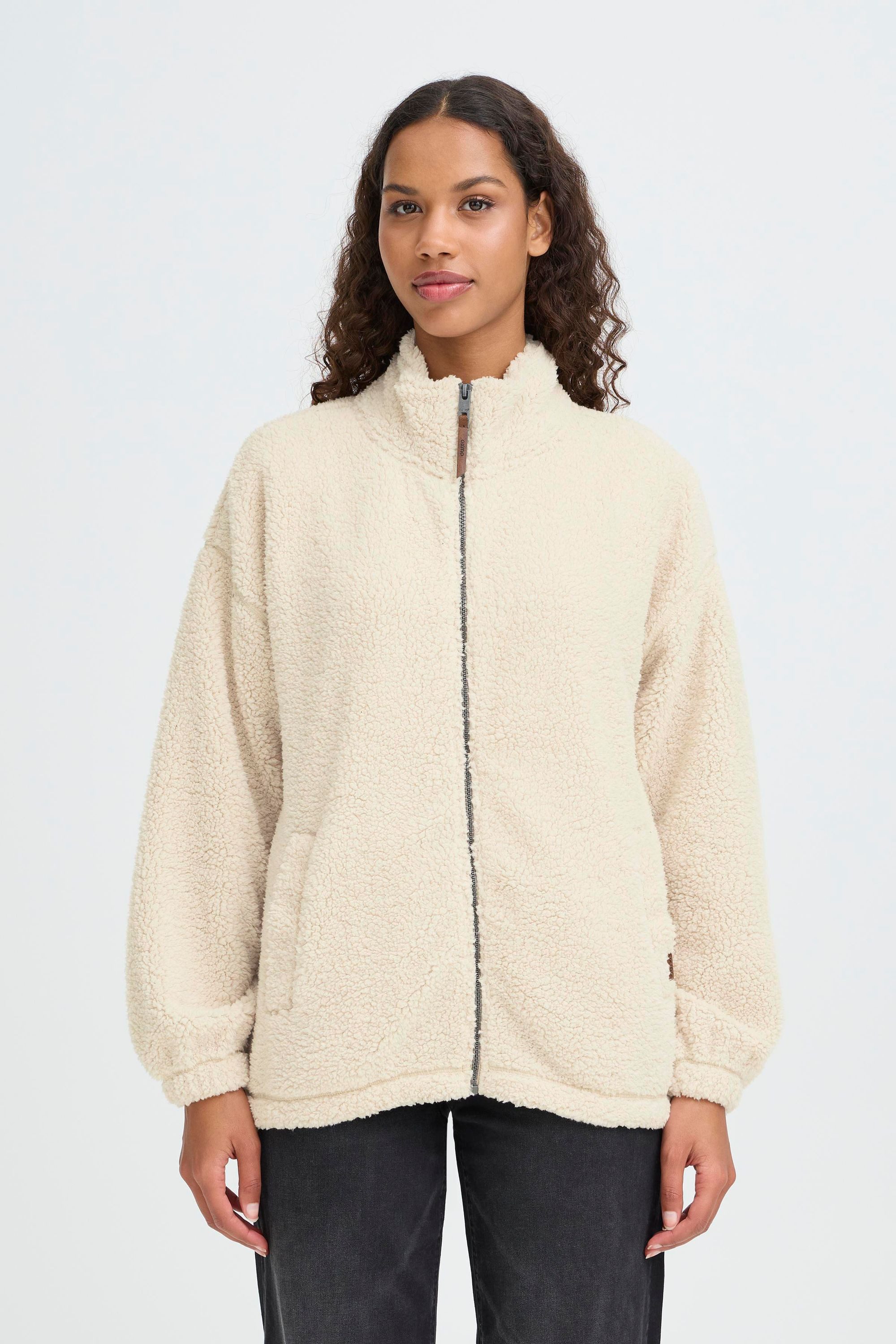 OXMO Trainingsjacke OXBERINA Gemütliche Zip-Jacke günstig online kaufen