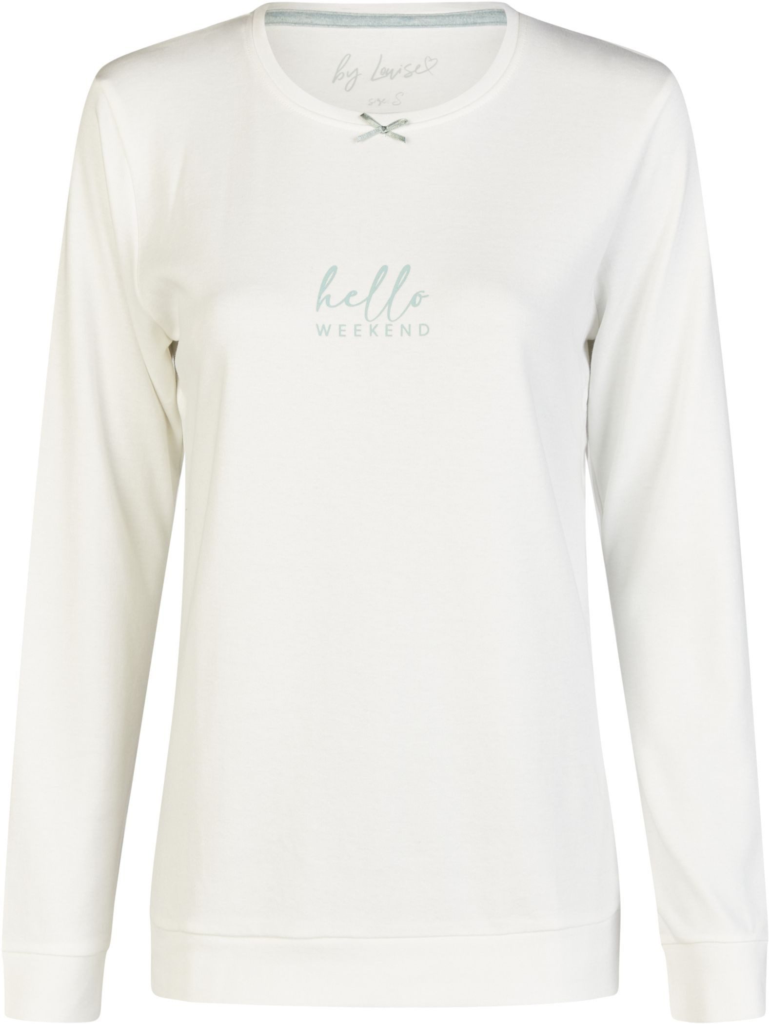 By Louise Schlafanzug by Louise Damen Pyjama mit Kuschelsocken Nachtwäsche günstig online kaufen