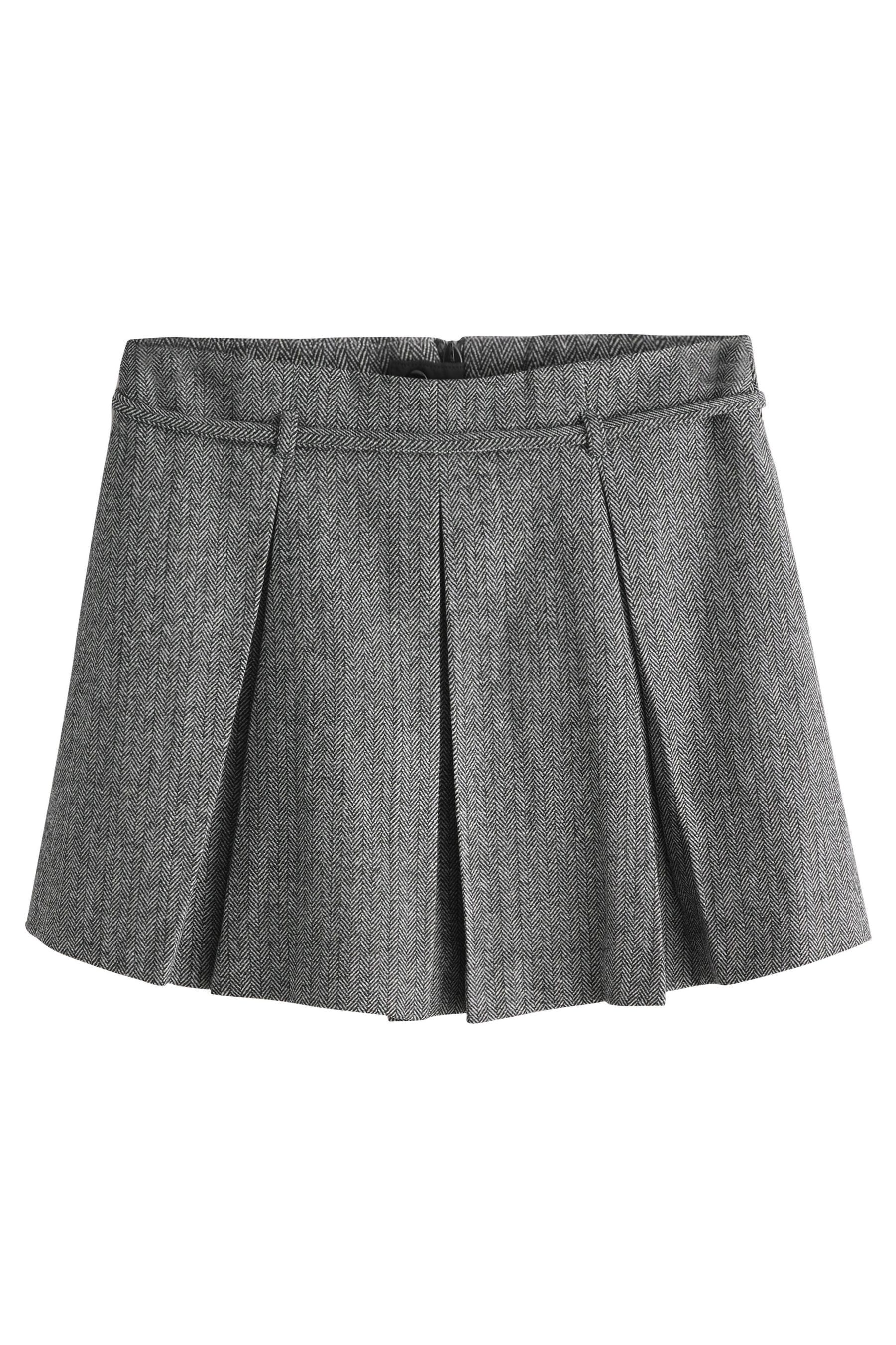 Next Minirock Mini-Kiltrock mit Wollanteil (1-tlg)