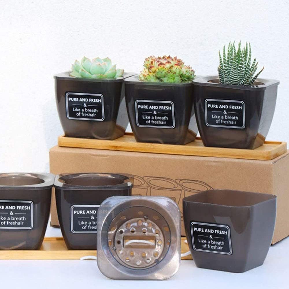 TUWENA Blumentopf Blumentopf-Set, Blumentopf mit Untersetzer (3 St)