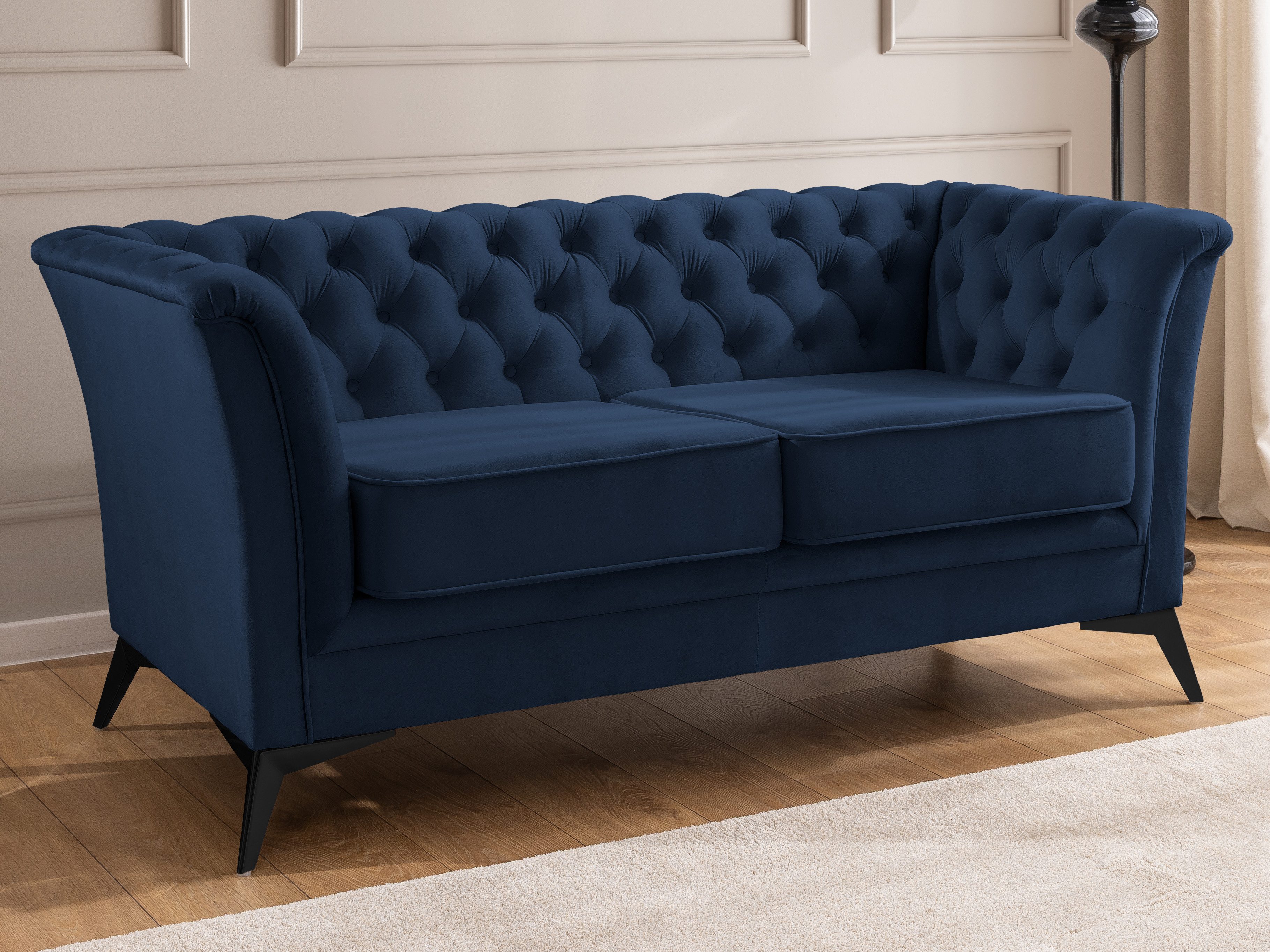 S-Style Möbel Chesterfield-Sofa Whitby, 2-Sitzer aus günstig online kaufen