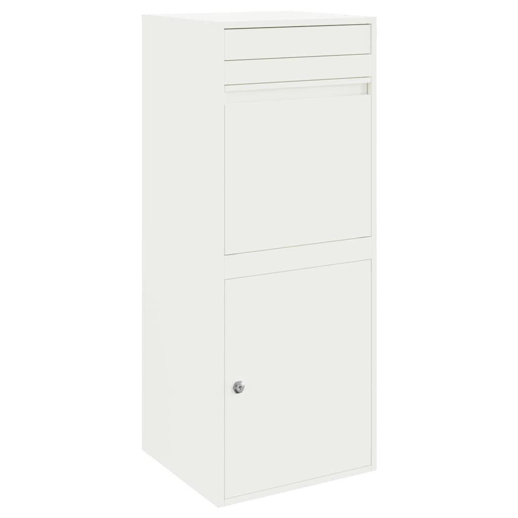 vidaXL Briefkasten Paketdrop-Box Weiß 41 x günstig online kaufen