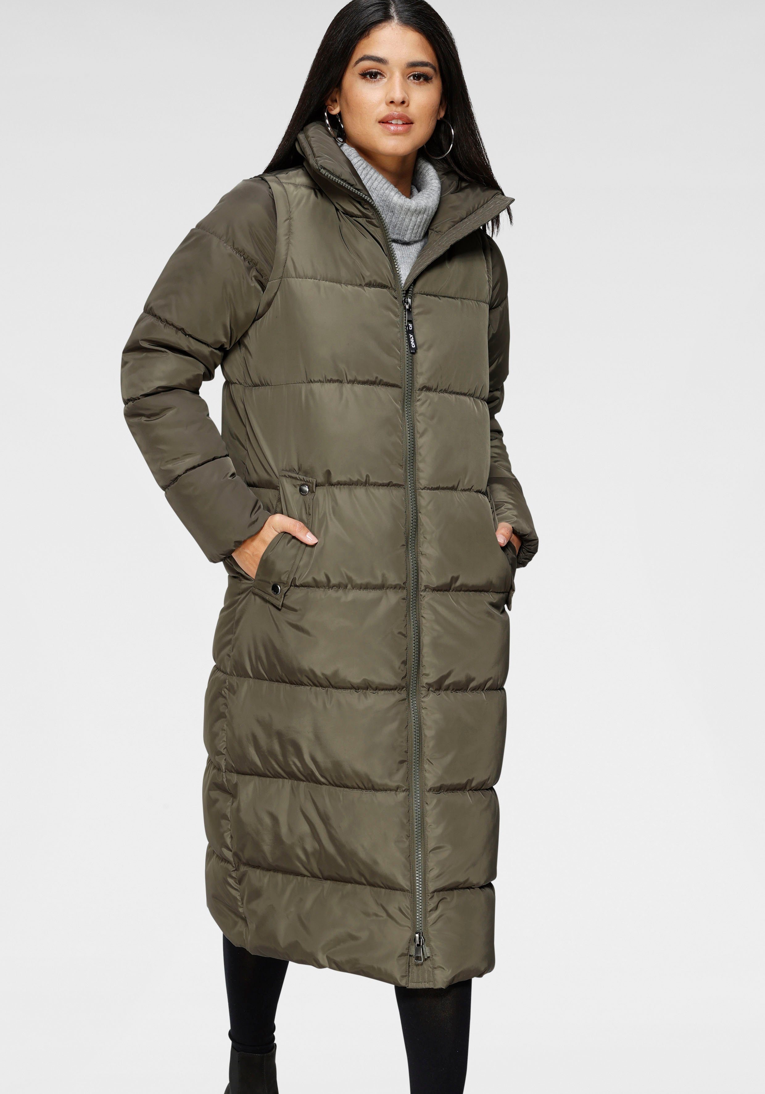 ONLY Steppmantel ONLIRINA X-LONG 2IN1 PUFFER günstig online kaufen