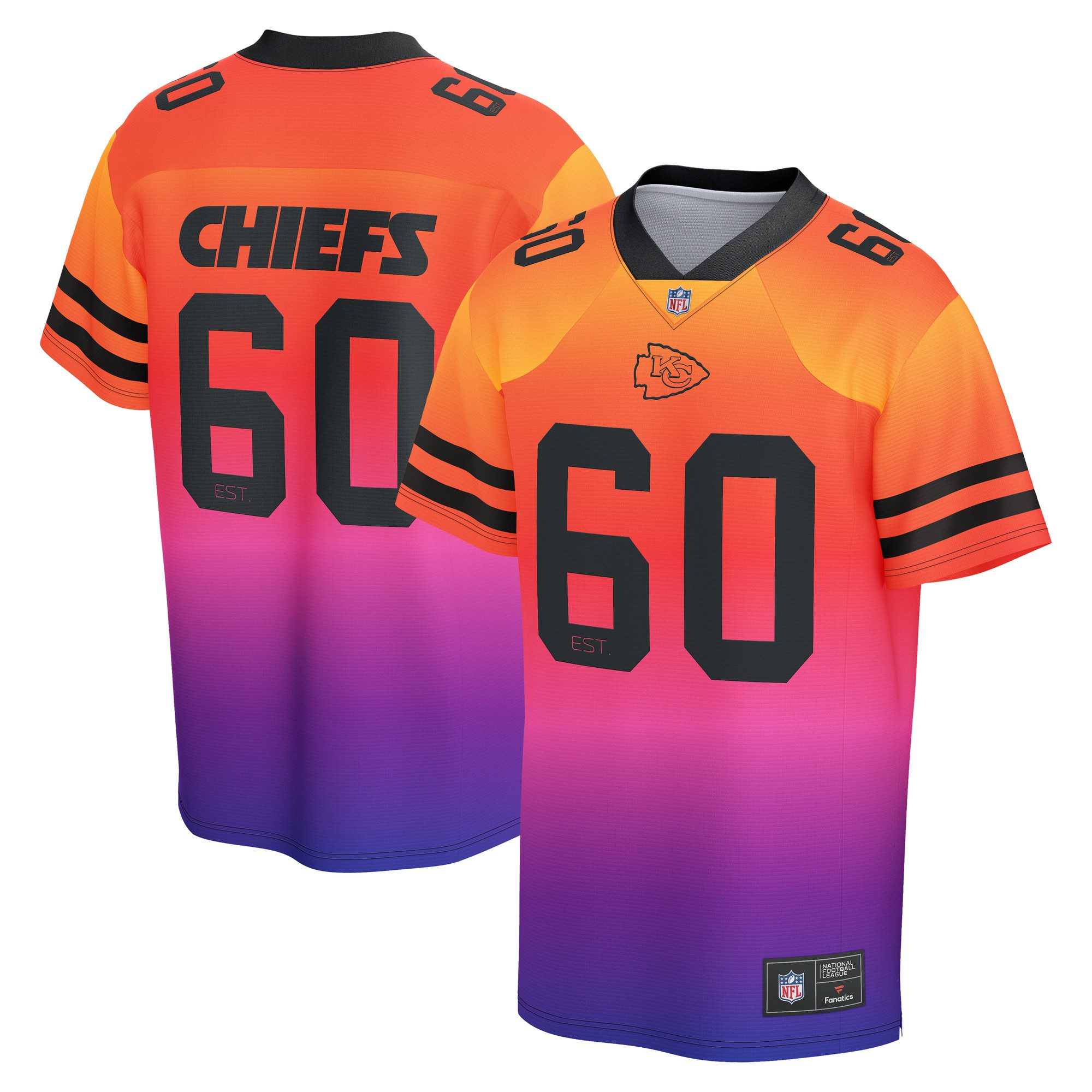 Fanatics Footballtrikot Fanatics Trikot Kansas City Chiefs Gradient Foundat günstig online kaufen