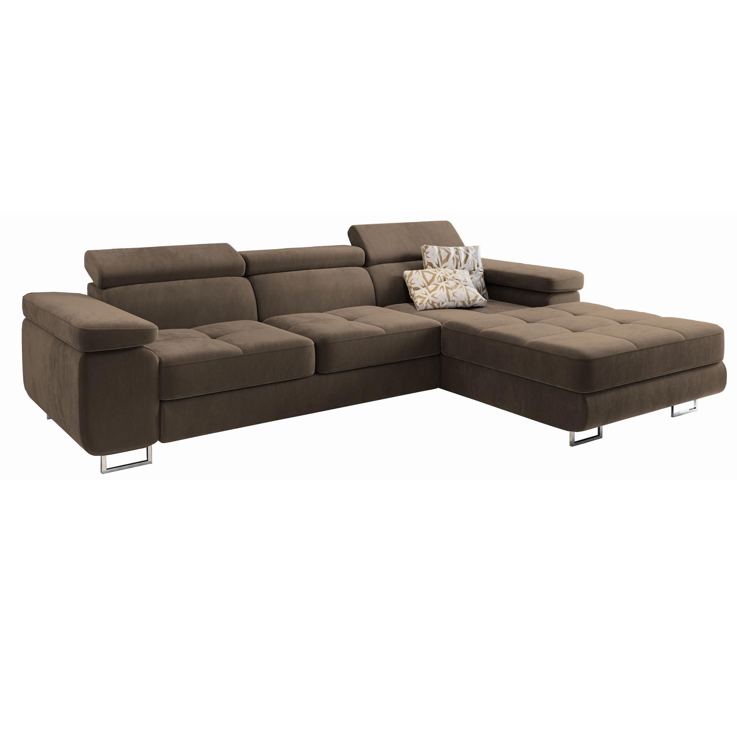 Masseno Ecksofa ELMA mit Schlaffunktion L-Form, günstig online kaufen