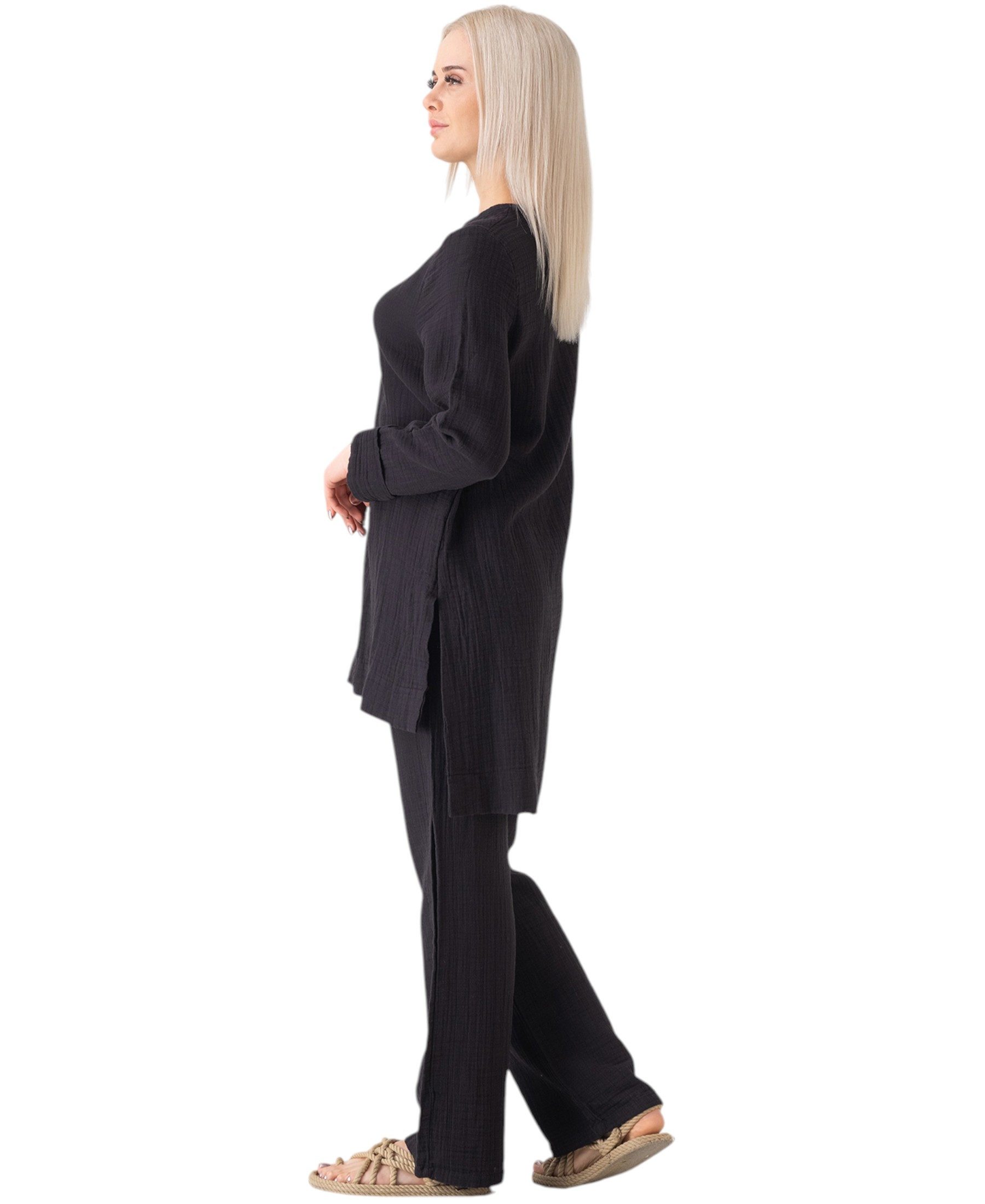 WENOR Hosenanzug Hosenanzug Tunika Set aus günstig online kaufen