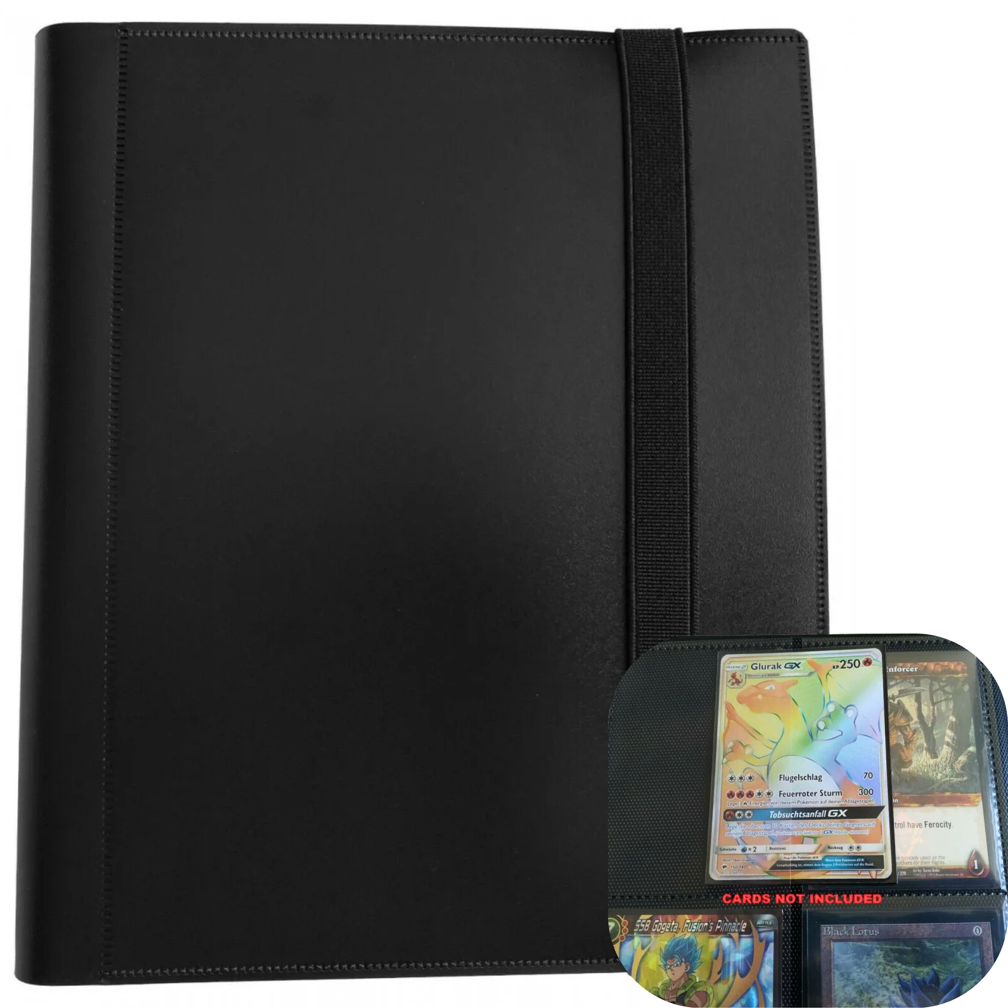 SIMGET. Sammelkarte Sammelalbum für 160 Pokemon Karten Sammelkarten Card Binder