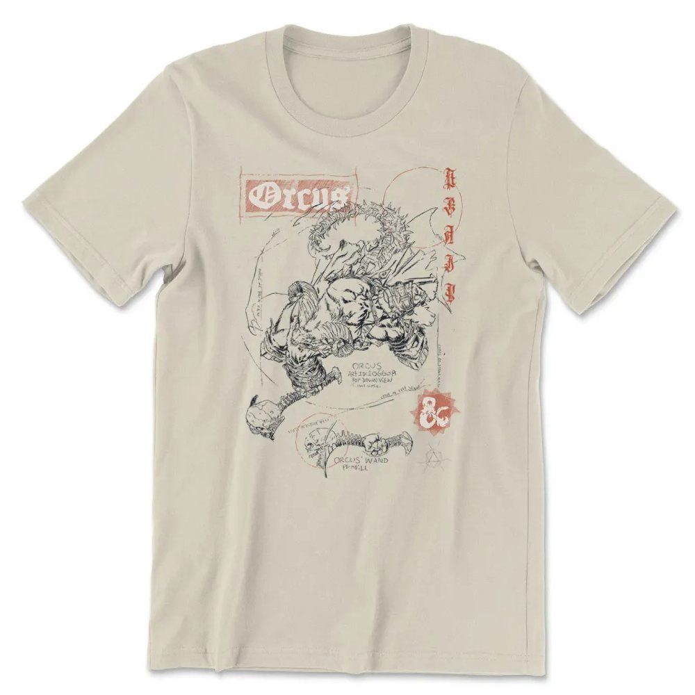 DUNGEONS & DRAGONS T-Shirt D&D Orcus Sketch T-Shirt