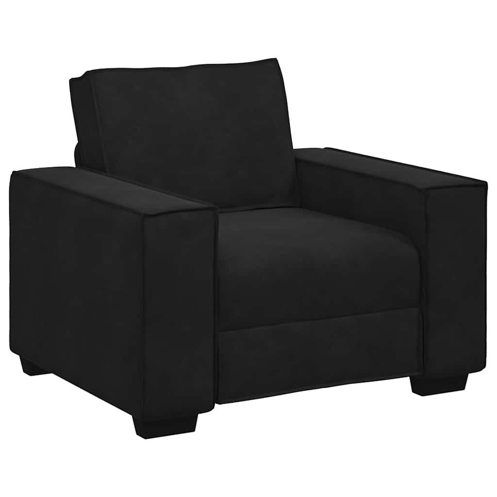 vidaXL Sofa Sessel Schwarz 60 cm Samt günstig online kaufen