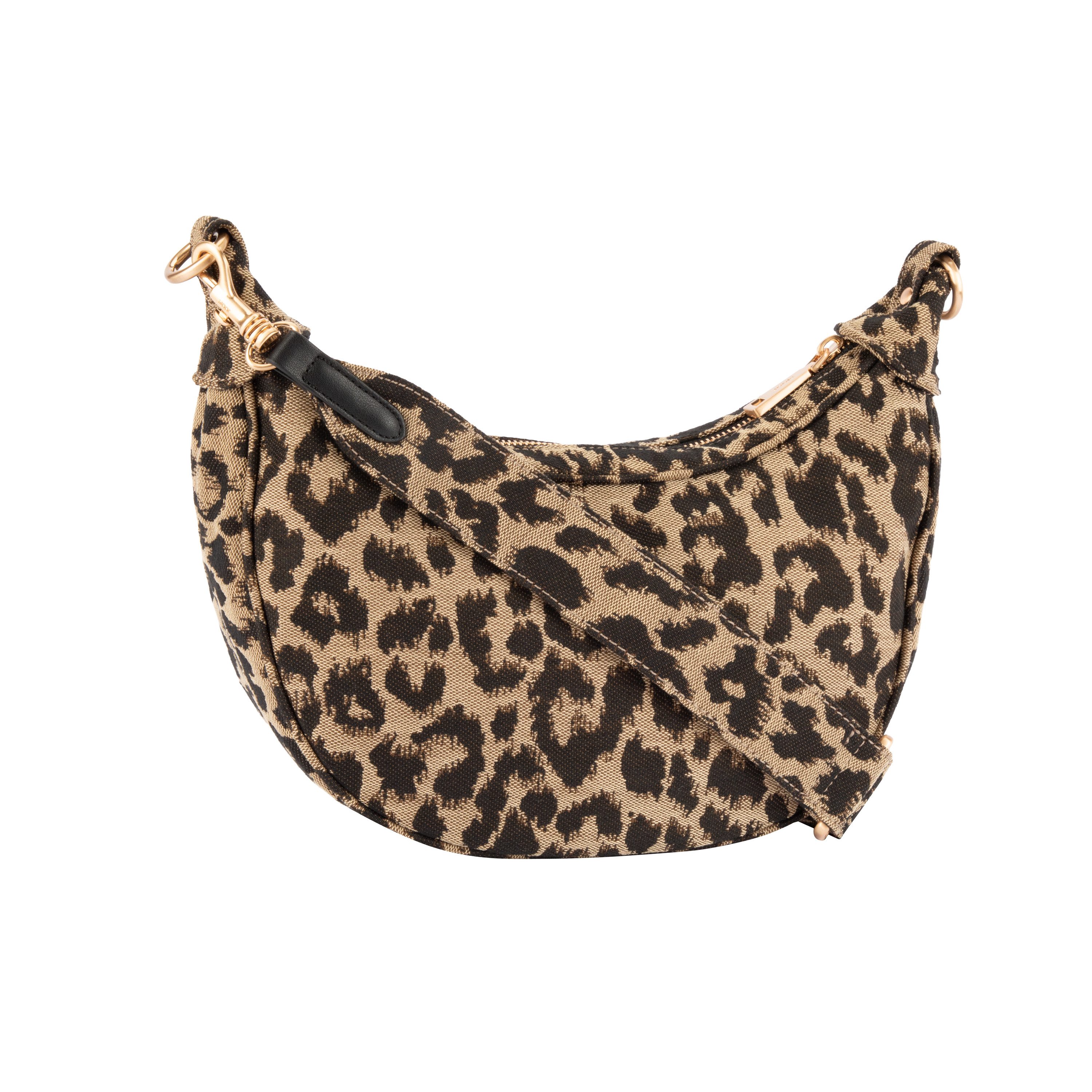 JOOP! Schultertasche sicilia shoulderbag mvz (1-tlg), Damen Handtasche, Hobo, Umhängetasche im modischen Animal-Print