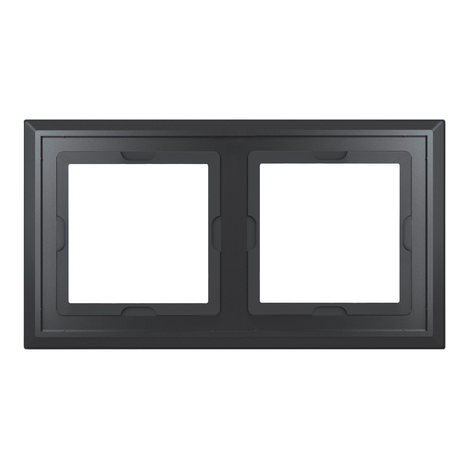 Homematic IP Glasrahmen – 2-fach Smart-Home-Zubehör
