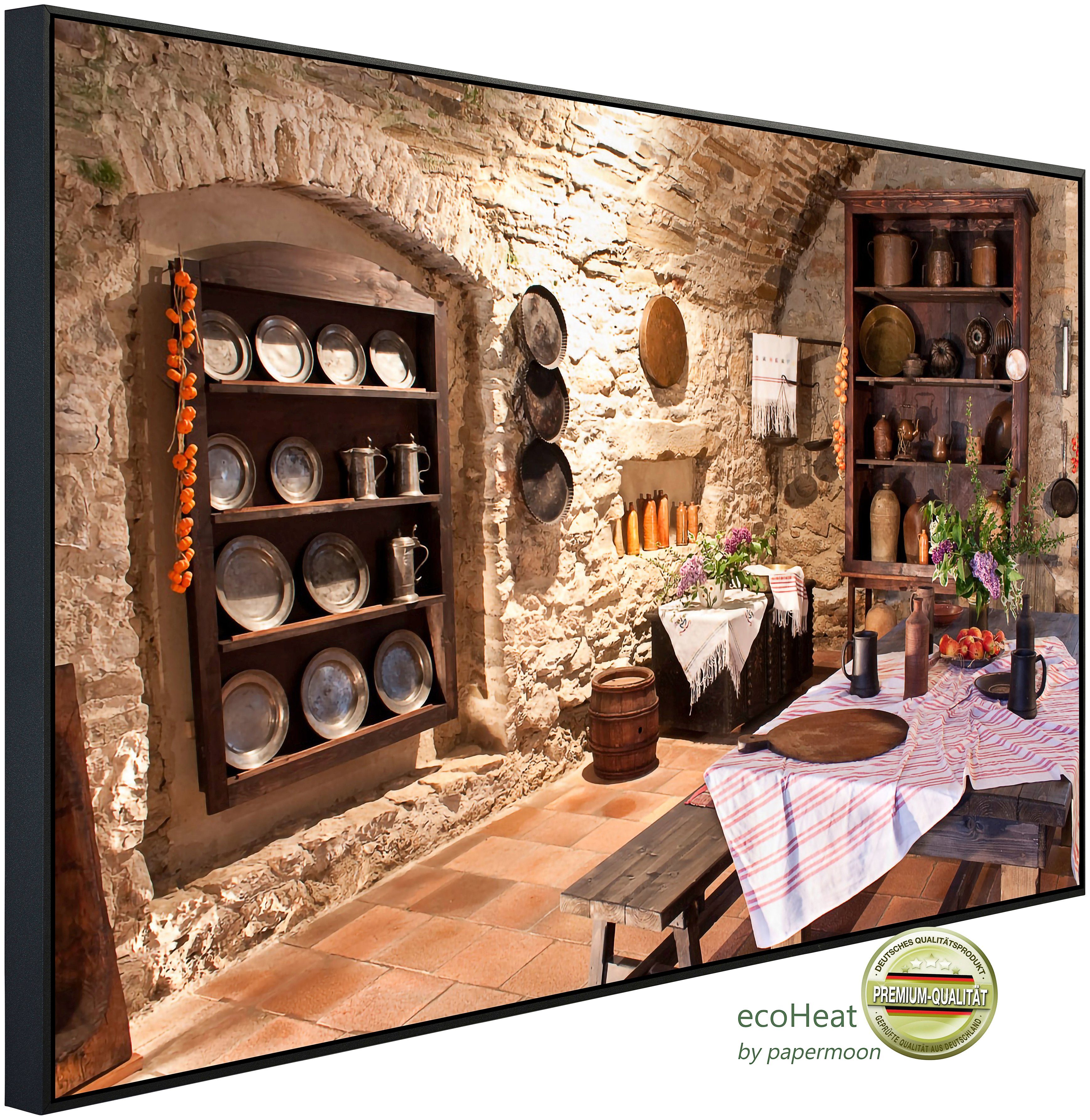 Papermoon Infrarotheizung Alte Küche des Schlosses, sehr angenehme Strahlungswärme