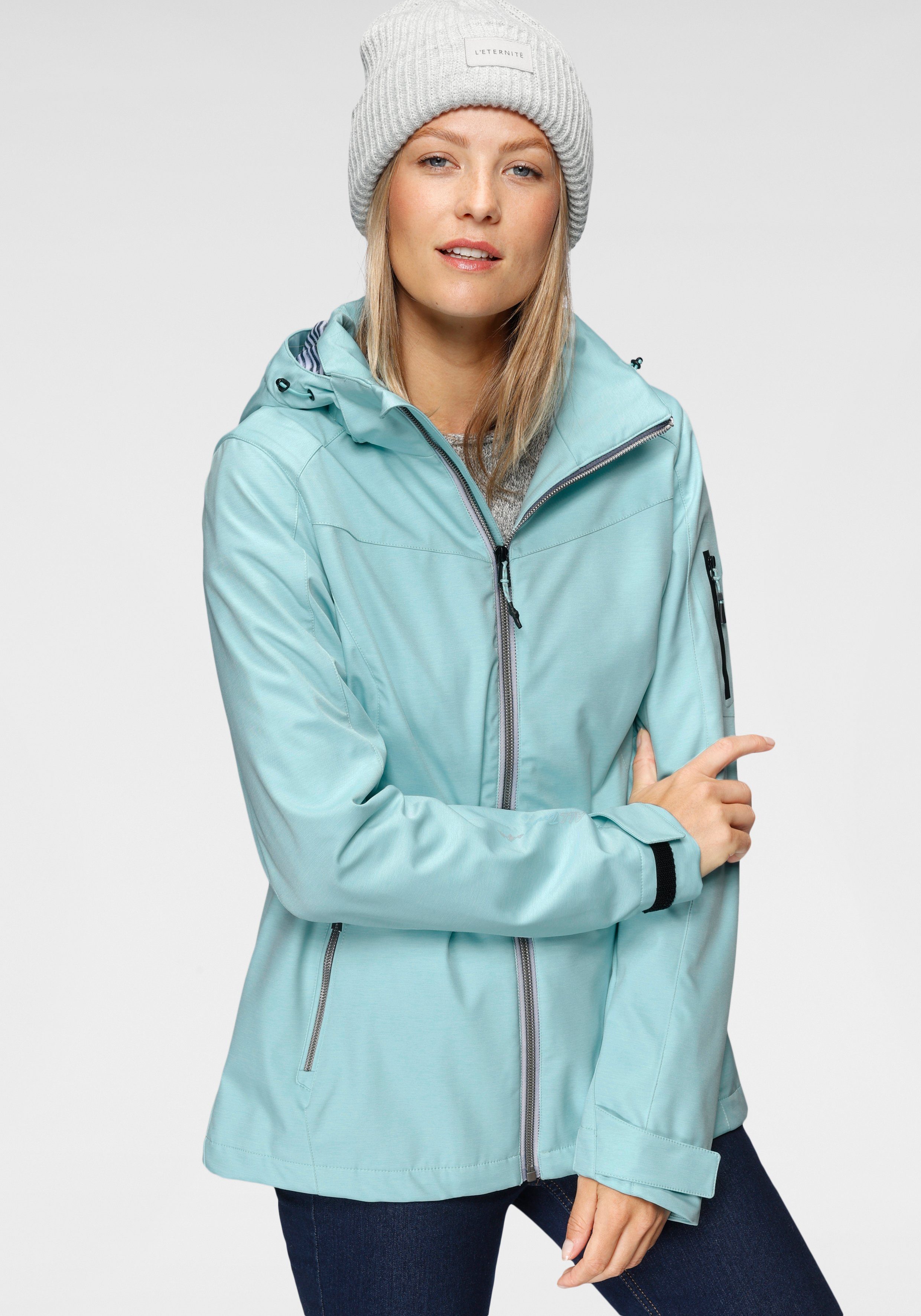 Killtec Softshelljacke, Abnehmbare und verstellbare Kapuze online kaufen OTTO