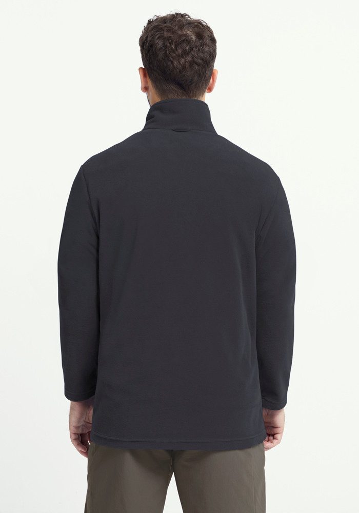 Jack Wolfskin Fleecejacke TAUNUS 100 FZ M Winddicht, atmungsaktiv, Übergangsjacke