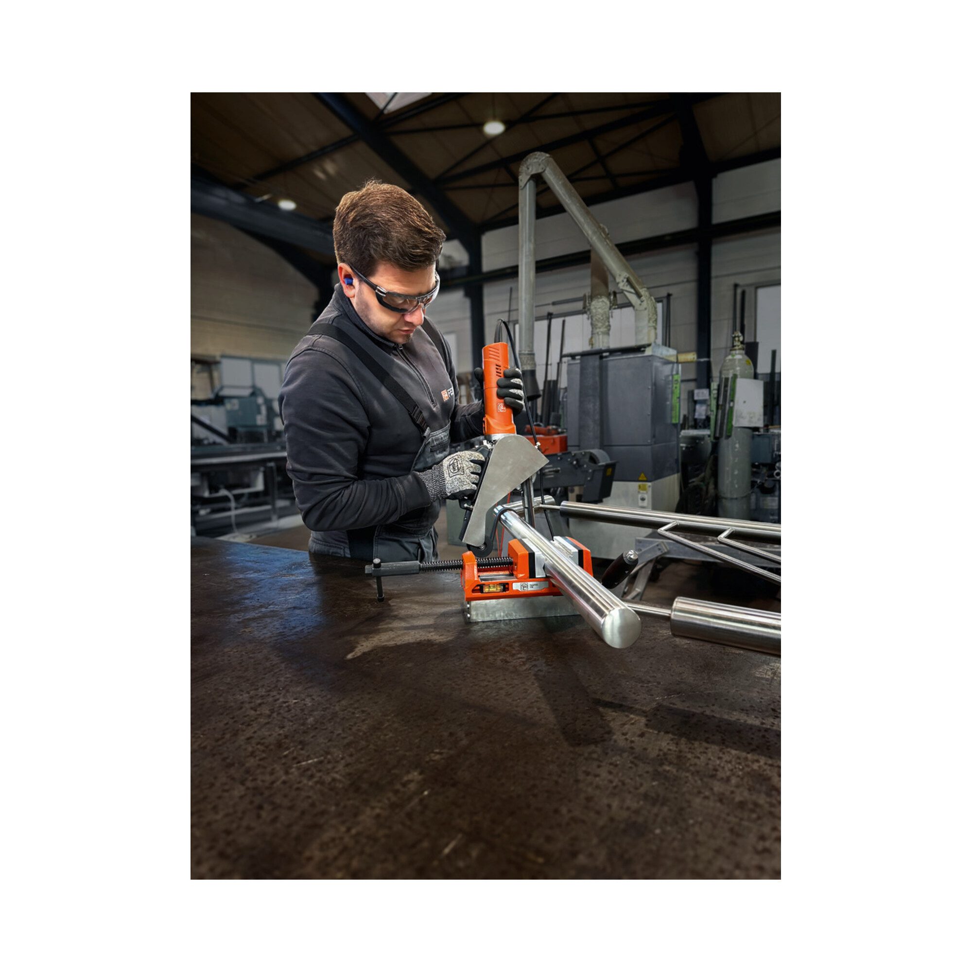 Fein Schraubstock Fein Magnetschraubstock mit Backenbreite von 100 mm, VersaMAG Schraubs