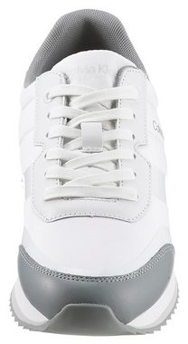 Calvin Klein Sneaker im Materialmix, Freizeitschuh, Halbschuh, Schnürschuh