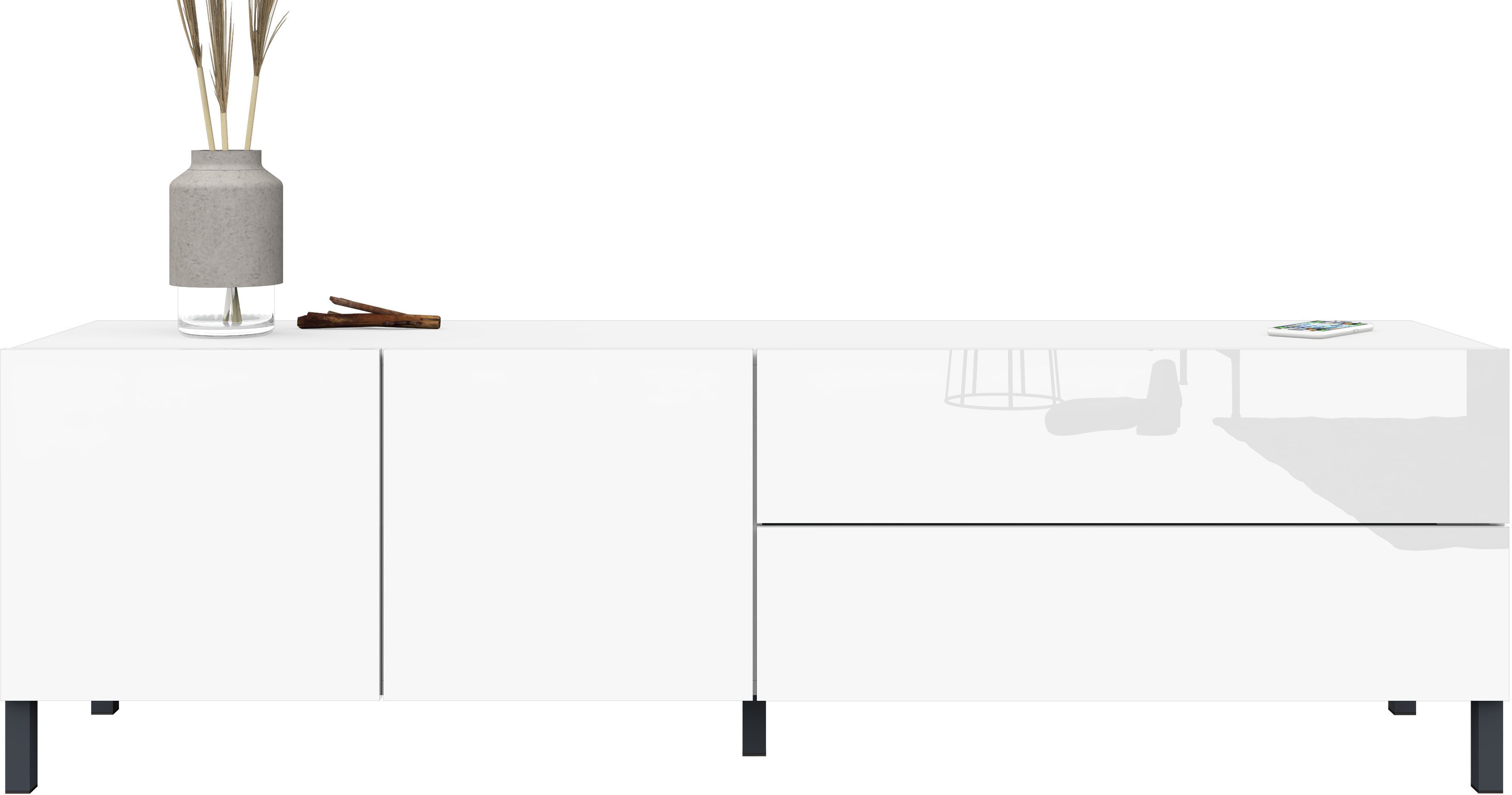 weiß HG | Korpus: weiß matt