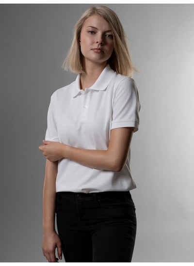 Trigema Poloshirt TRIGEMA Slim Fit Poloshirt aus DELUXE-Piqué (1-tlg)