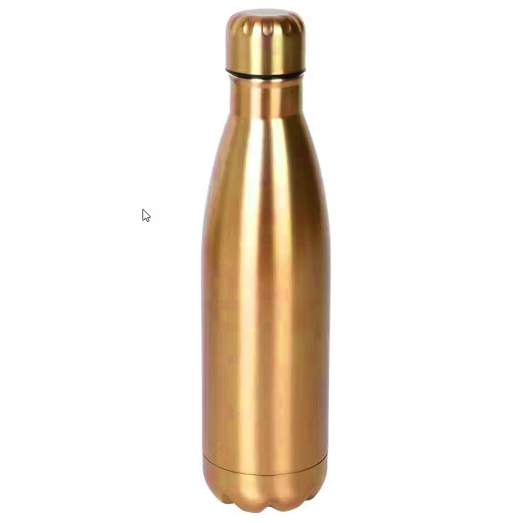 Spectrum ml 500 Edelstahl Isolierflasche Trinkflasche gold