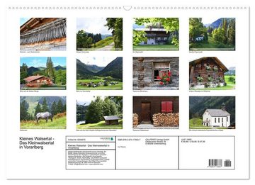 CALVENDO Wandkalender Kleines Walsertal - Das Kleinwalsertal in Vorarlberg (Premium, hochwertiger DIN A2 Wandkalender 2023, Kunstdruck in Hochglanz)