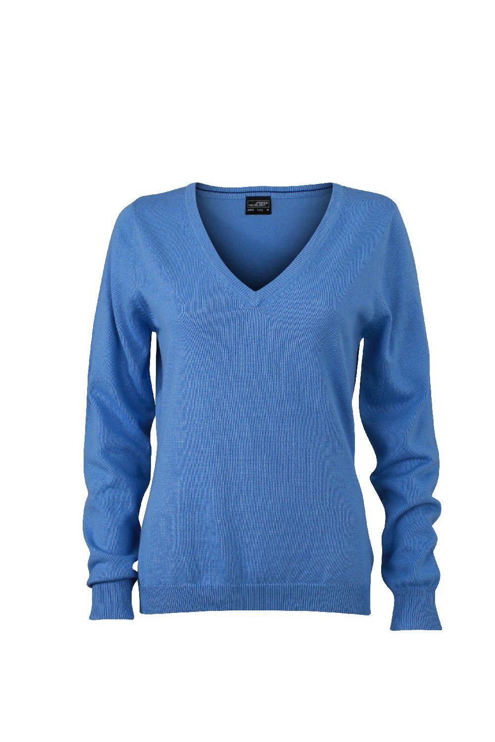 Strickpullover JN 658 Damen V-Neck Pullover